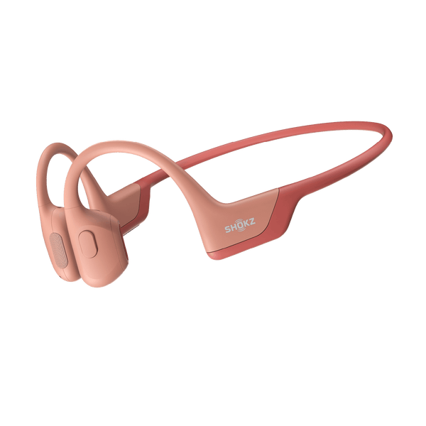 SHOKZ OPENRUN PRO PINK BLUETOOTH HEADSET NOISE CANCELLING MIC PREMIUM BONE CONDUCTION – ENHANCED BASS – WATER RESISTANT IP55 – 10HR BATTERY LIFE